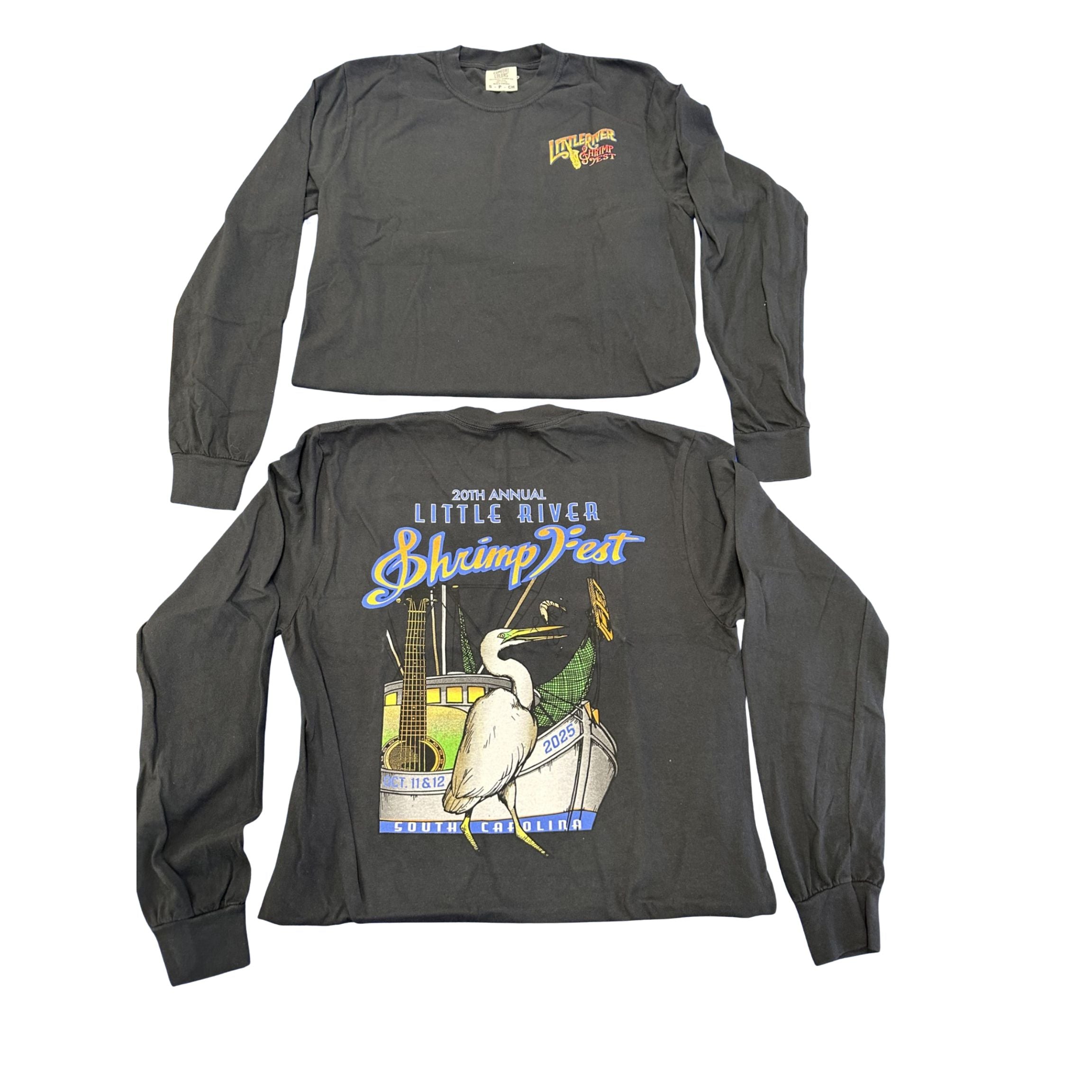 ShrimpFest Long Sleeve Black